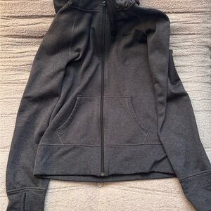 Nike Charcoal Full-Zip Hoodie
